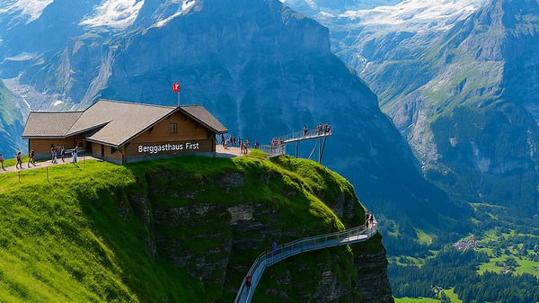 Grindelwald First Cliff Walk – Switzerland’s Most Breathtaking Experience (4K)