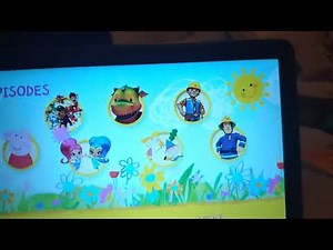 dvd menu walkthrough milkshake brand new friends UK DVD 2017