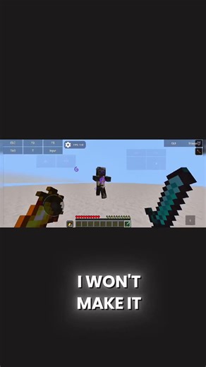 bedrock user training in java pvp #minecraft #swordpvp