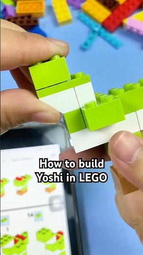 How to build Yoshi in LEGO with Brickify 🦖
