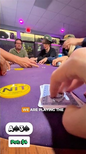 Have you won with A3 suited?