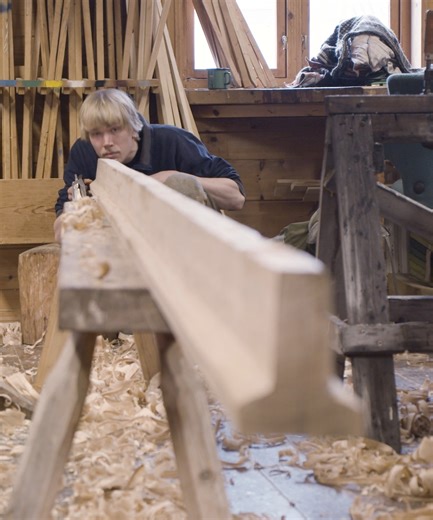 2M views · 9.8K reactions | 10 years ago, this oak log was split and...