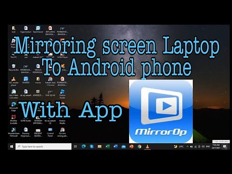 How to Mirroring screen PC to Android phone | MirrorOp App