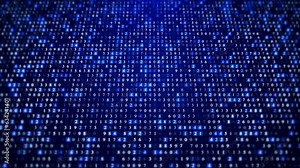 4K 3D Wire frame tech, innovation future data, Waving Line internet network, Ai big data, lines dots connection, particles Digital network innovation tech data, internet cyberspace future meta tech Stock Video