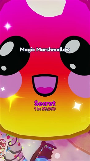 Hatching Magic Marshmallow SECRET in BGSI #roblox #shorts