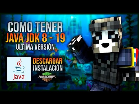 ✅ Cómo Descargar e Instalar Java JDK 19 - 22 ULTIMA VERSIÓN 👉 en Windows 10/11 - Minecraft