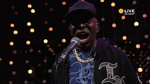 With his distinctive reggae style and heartfelt vocals, Dancehall pioneer Barrington LEVY brings rhythm and energy to the KEXP Live Room. Levy shares a performance of the 1984 classic "Here I Come" and more across his discography. Watch: https://youtu.be/lfgZ8v3sszs?utm_source=facebook&utm_medium=social&utm_campaign=dhfacebook&utm_content=app.dashsocial.com/kexp/library/media/570309051 | KEXP