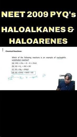 Which of the following reactions is an example of nucleophilic substitution reaction ?