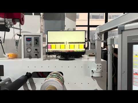 8color Label Sticker Shrink Film Inline Printing Machine Servo Motors