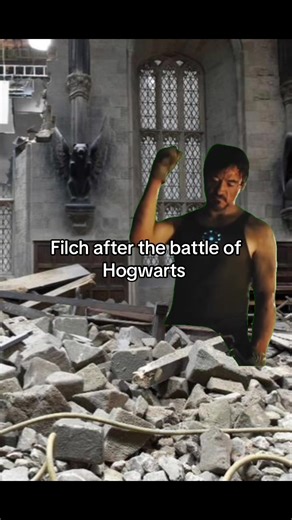 Filch's Life After the Battle of Hogwarts