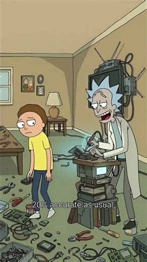 20% accurate as usual, Morty 💀