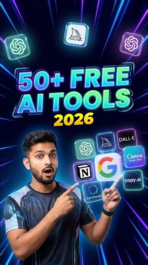 🔥 TOP 5 FREE AI Tools You NEED to Start With in 2026!