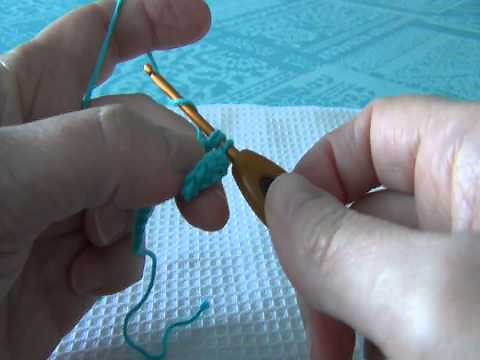 ► CROCHET / LA DOUBLE BRIDE AU CROCHET : VIDEO HD ♥ #crochet