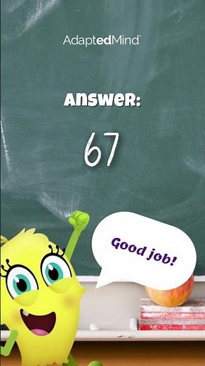 AdaptedMind is a personalized math learning app that helps kids understand #MathPractice