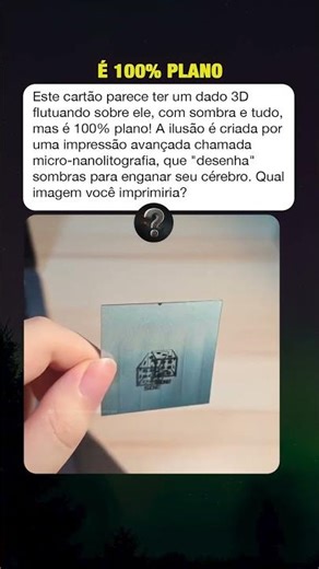 Qual Imagem Você Imprimiria? #curiosidades #mistérios