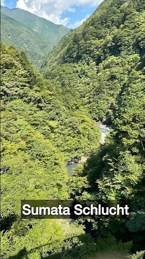Sumata Schlucht in Japan - Hängebrücken-Rundweg