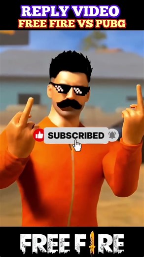 Free Fire vs Pubg BSL GAMER #bslgamer #shortsfeed #freefire