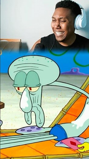 Squidward will never find true peace - Spongebob Squarepants REACTION