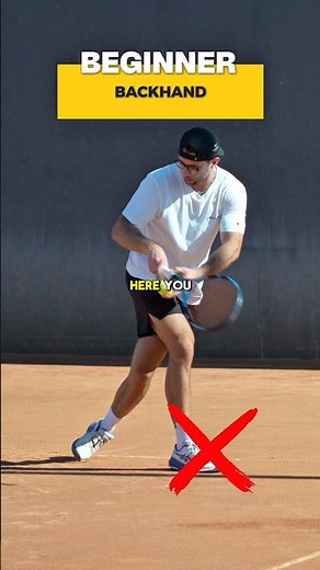 2-Handed Backhand Fix for Beginners (Save This) #tennis #tennisbackhand #backhand #tennislove