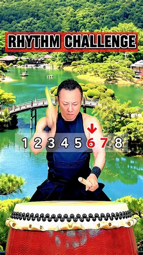 リズムチャレンジ！ #Japanese drum basics 和太鼓基本 #Nagado-daiko 長胴太鼓 #Japanesedrum 和太鼓 #kotetsu 小鉄