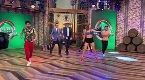 1.1M views · 1.6K reactions | ¡Todos a hacer cardio con esta rutina de Cynthia Rodriguez en #VLA!  | Venga La Alegría | Facebook