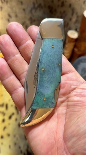 Restomod Parker & Son K401 Clasp Knife 🔪 Deep Navy Blue Dye