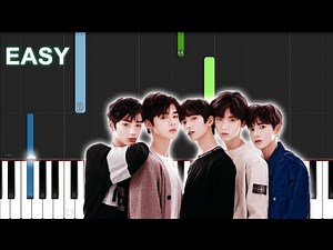 TXT - Run Away (EASY Piano Tutorial)