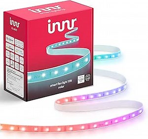 innr Light Strip, Smart, Works with Philips Hue*, Alexa, Hey Google, SmartThings (Hub Required), Zigbee LED Strip, 13ft, RGB LED Lightstrips, FL 140 C