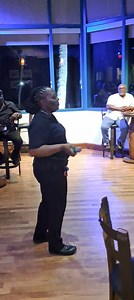Ladies and Gentlemen! We present to you, from the Careenage Bar in Hilton Hotel! Dominique!!! | Karaoke Barbados