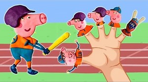 #Peppa #Pig #Baseball #Play-Doh #Finger Family / #Nursery Rhymes and More Lyrics