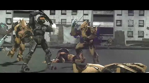 『科幻』士官长VS萨姆斯·阿兰（高清重制版）-Haloid (2019)