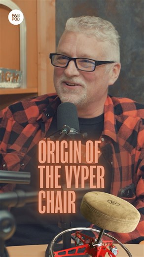 The Fabricator on Instagram: ""They took it and ran with it." A look back at our episode with @chris_rusch as he explains the origin of @vyperchair. Who has one in their shop or garage? 🐍 🎧 Find this episode and more from The Fabricator Podcast on all major platforms."