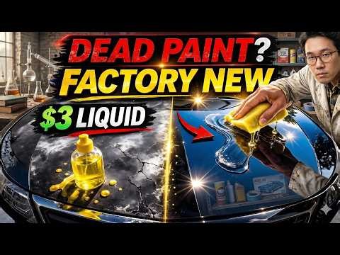 This $3 Liquid Fixes DEAD Car Paint FOREVER — Auto Shops BURIED THIS in 1939