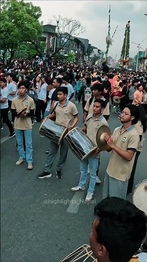 Raw Newari Jatra Vibes 🔥 Street Music Energy #shorts