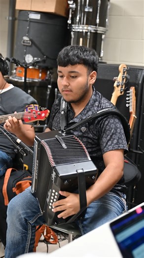 Heritage, passion, and competition collide! Find out how one student's love for conjunto music, rooted in family history, drives their success in the musical arts. 🌟🎵 #FamilyTradition #MusicSuccess #ArtsInEducation | San Benito CISD