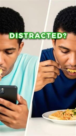 What Happens When You Eat Without Distractions 🍏
