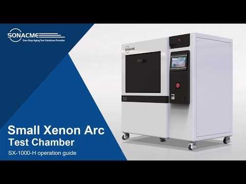 Small Xenon Test Chamber-Operation Guide-SONACME