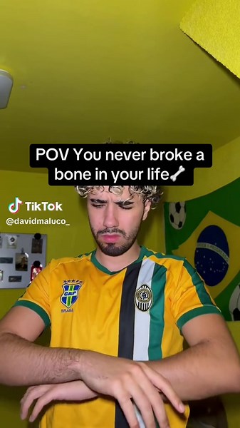 David Maluco (@davidmaluco_)’s video of what does not breaking a bone mean