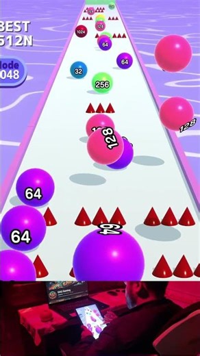 INFINITY MODE ♾️ | BALL RUN 2048 | PART #10 | EAQ GAMING