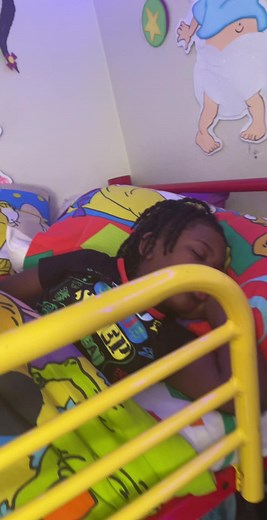 Colorful Cartoon-Themed Bunk Bed for Kids