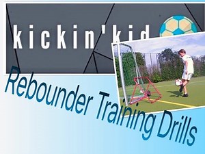 Rebounder Training Drills: Improve your first touch, ball control & finishing (English version)