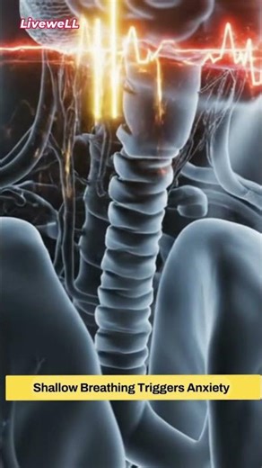 How Shallow Breathing Triggers Anxiety 😱😮‍💨 (Shocking Truth!)