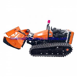 [Hot Item] Remote-Controlled Grass Cutting Machine Robot Lawn Mower with Diesel Engine