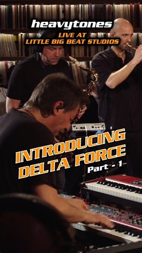 heavytones play "Introducing Delta Force“ live at @littlebigbeatstudios