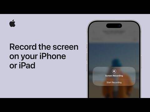 How to record the screen on your iPhone or iPad | Apple Support