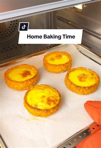 Home baking time!🤤 #bakery #tart #foodticktok #easyfood #ounin