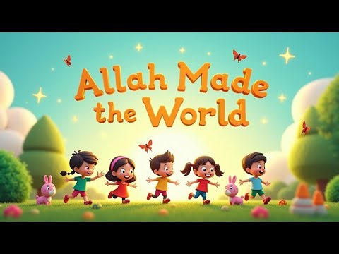 Allah Made the World | Kids Islamic Song About Nature & Animals