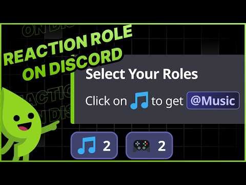 How to add Reactions Roles on Discord (StartIT)