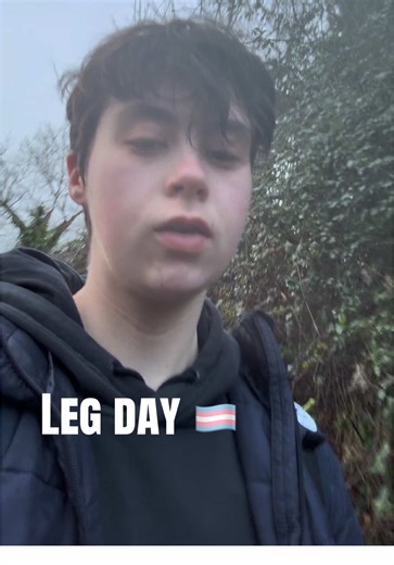 Small leg day vlog #transman #trans #ftm #gymvlog #lgbt