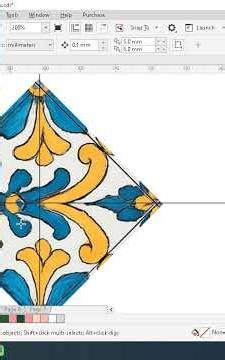 coral vector drawing art #viral #graphicdesign #learning